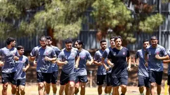 مربی و هافبک در تمرین پرسپولیس حاضر شدند