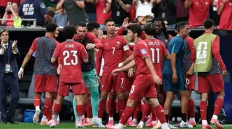 جشنواره گل پرتغال مقابل ازبکستان