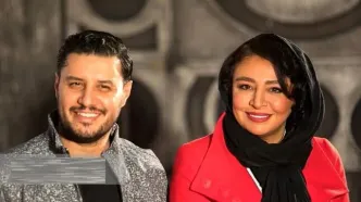 مه‌لقا باقری ۴۵ سالگی را بدون جواد عزتی جشن گرفت/ ویدئو