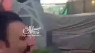 حضور غافلگیرکننده «قیصر» در تجمع میدان امام حسین (ع)
