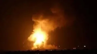 انفجار در بندر عمان در پی حمله پهپادی