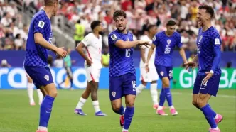 کرواسی با دو گل ناز، با انگلیس بزن‌بزن کرد