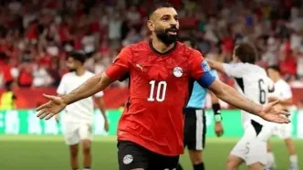 محمد صلاح؛ بهترین بازیکن بازی مصر و نیوزیلند