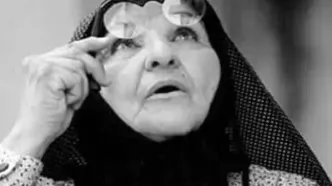 سفر در زمان؛ «پروین سلیمانی» در ایام جوانی و با چادر مشکی؛ دهه 20
