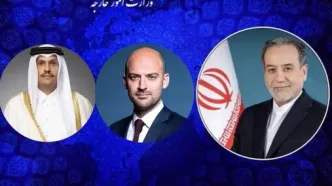 تماس های تلفنی وزیر امور خارجه کشورمان با وزرای خارجه فرانسه و قطر