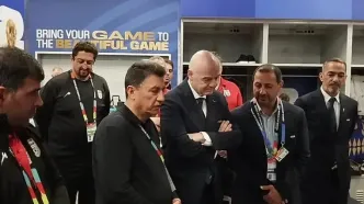 ویدیو: تمجید اینفانتینو از عملکرد تیم ملی و گلایه قلعه‌نویی از رفتار میزبان علیه ایران
