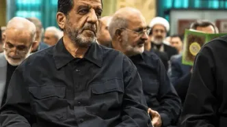 تصاویر؛ مراسم ختم همسر محمدعلی زلفی گل