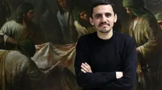 تازه‌ترین نقاشی حسن روح‌الامین برای ام‌البنین +عکس