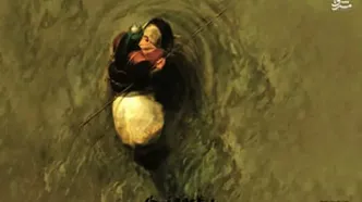 فیلم هوش مصنوعی از لحظه شهادت حضرت عباس(ع)