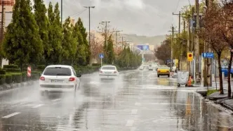 بارش باران و وزش باد شدید در این استان‌ها