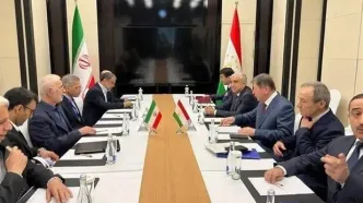 دیدار مومنی با وزیر امور داخلی تاجیکستان️