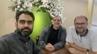 عکسی دونفره ثابتی و شهبازی که پس از توافق سوژه شد