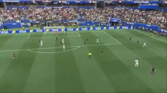 گل اول ایران به نیوزیلند توسط رامین رضائیان + ویدئو