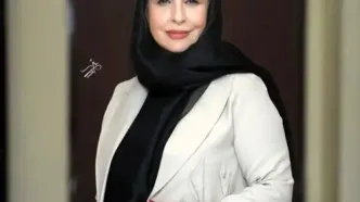 استایل شیک مرجانه گلچین در اکران بی‌عاطفه/ویدیو