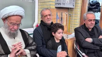 ویدیو عزاداری دکتر پزشکیان در روز عاشورا