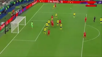 ببینید؛ گل اول تونس به سوئد در جام جهانی 2026