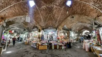 یک نکته جالب در تصویر منتشرشده از بازار تبریز