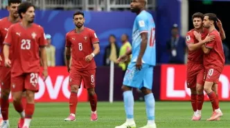 تساوی پرتغال و کنگو در نیمه نخست در حضور پدر و مادر ژوتا