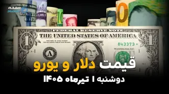 دلار آزاد غافلگیر کرد؟ | قیمت ارز آزاد امروز دوشنبه 1 تیر 1405
