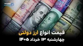 قیمت دلار دولتی امروز چهارشنبه ۱۳ خرداد ۱۴۰۵ + قیمت ارزهای دولتی