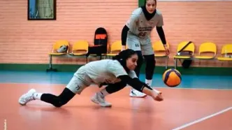 چالش بامزه دختران ملی‌پوش والیبال با متر!