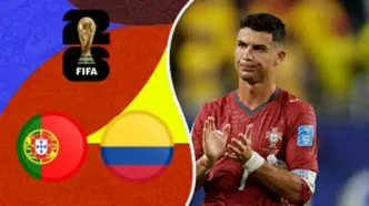 خلاصه بازی کلمبیا 0 - پرتغال 0