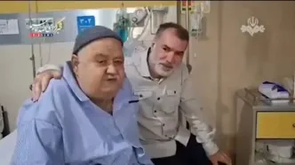 پیام تصویری اکبر عبدی از بیمارستان به مردم