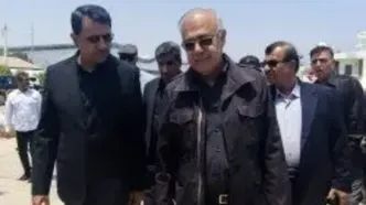 استاندار و مسئولین استان هرمزگان وارد جزیره کیش شدند
