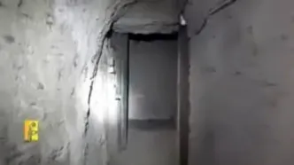 ویدئوی ادعایی اسرائیل درباره نابودی تونل زیرزمینی حزب الله در جنوب لبنان