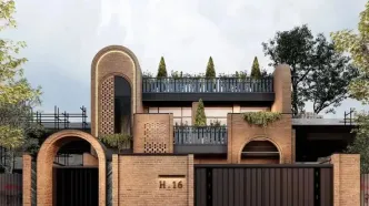 خانه رویایی یک زوج جوان یزدی با ایده‌ای خلاقانه