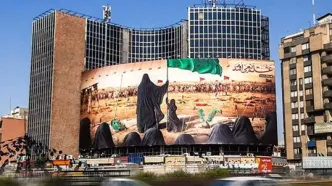 تصویر محسن چاوشی به دیوارنگاره ولیعصر رسید