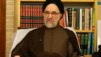 عکسی که از محمد خاتمی در شب تاسوعا وایرال شد