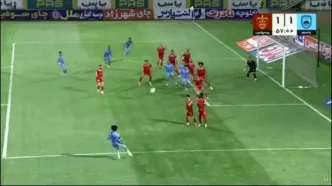 گل اول چادرملو به پرسپولیس+ ویدئو