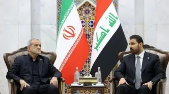 استقبال نخست وزیر عراق از پزشکیان