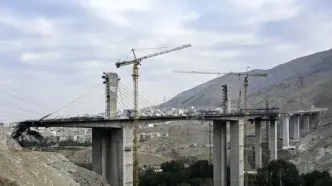 خبر جدید از  عملیات بازسازی پل B۱ کرج