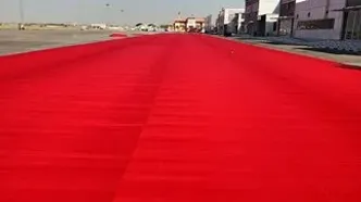 تصاویری از آماده‌سازی فرودگاه نجف برای استقبال رسمی از پیکر رهبر شهید