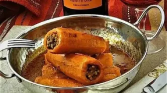 طرز تهیه دلمه هویج|خیلی جذابه