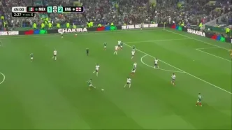 خلاصه بازی مکزیک 2 - انگلیس 3