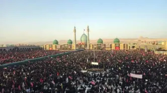 مراسم تشییع رهبر شهید انقلاب در قم آغاز شد
