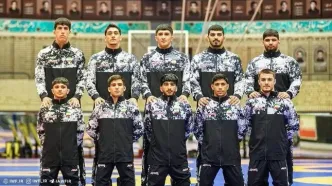 تیم ملی کشتی فرنگی جوانان ایران قهرمان آسیا شد