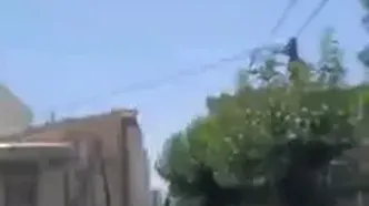 شعارهای تند و تیز علیه پزشکیان و عراقچی در تشییع رهبر شهید انقلاب