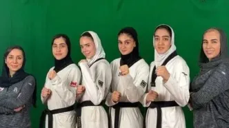 تیم ملی تکواندو بانوان ایران به مدال برنز رسید