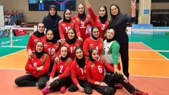 تیم والیبال نشسته زنان ایران هفتم جهان شد