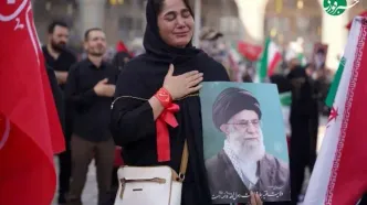 تصاویر خبر فوری از مراسم وداع با رهبر شهید امت