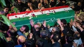مراسم تشییع همسر رهبر انقلاب برگزار شد + عکس