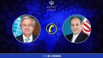 تماس تلفنی دبیرکل سازمان ملل متحد با وزیر امور خارجه کشورمان