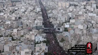 پیکر رهبر شهید را در پایان مراسم، دوباره با بالگرد از مسیر تشییع عبور خواهیم داد/ برنامه‌ریزی کرده بودیم که پیکر‌ها را از میدان امام‌حسین (ع) وارد مسیر تشییع کنیم، اما این امکان فراهم نشد