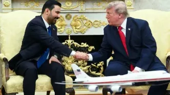 دیدار نخست وزیر عراق با ترامپ/ الزیدی : آمریکا بزرگترین شریک راهبردی عراق است / به جای نظامیان، شرکت های آمریکایی در عراق خواهند بود / تاکید بر خلع سلاح گروه های عراقی/ تصاویر