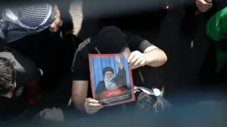 پیکر مطهر رهبر شهید به کربلای معلی رسید
