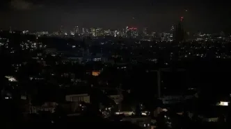 اربیل عراق در تاریکی فرو رفت